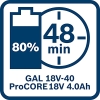 Cargador rápido multivoltaje profesional Bosch para baterías de 18 V